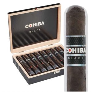 Cohiba Black Robusto Glass Tube