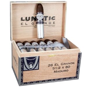 JFR Lunatic El Grande Maduro Box