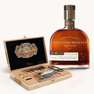 La Palina 2-Cigars and Woodford Whiskey