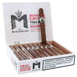 M by Macanudo Coffee Flavor 6 x 50