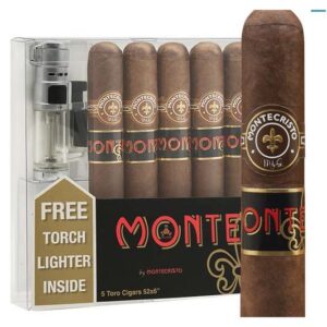 Montecristo 5-Cigar With Lighter Hope SE