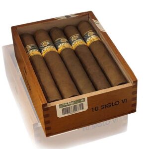 Siglo VI En Tubo 5-Cigars with Lighter Set