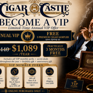 Cigar Castle Cigar Club Membership Annual